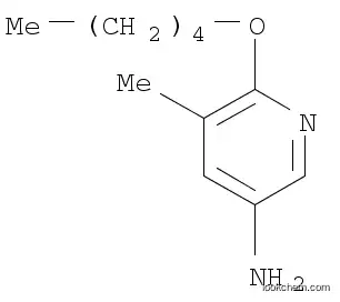 Molecular Structure of 1248447-14-4 (5-Methyl-6-(pentyloxy)pyridin-3-aMine)